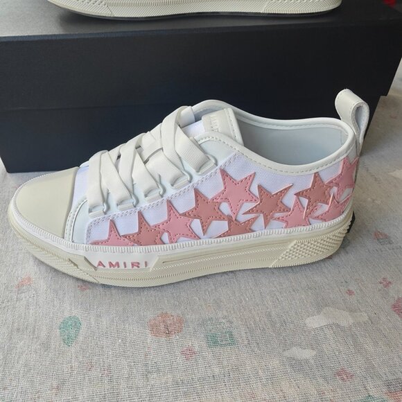 Amiri Star Print Platform Sneakers - Picture 5 of 7